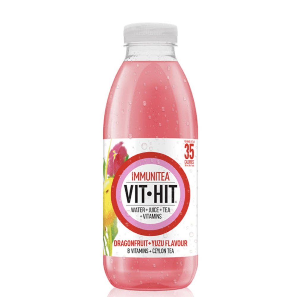VIT-HIT Immunitea - Dragonfruit + Yuzu - balení 12 ks