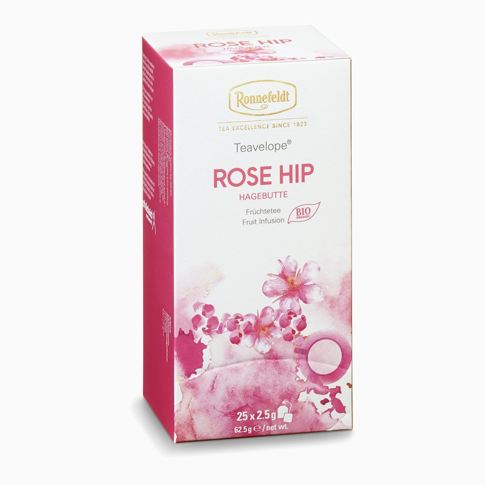 Ronnefeldt Teavelope Rose Hip BIO, 25 porcí