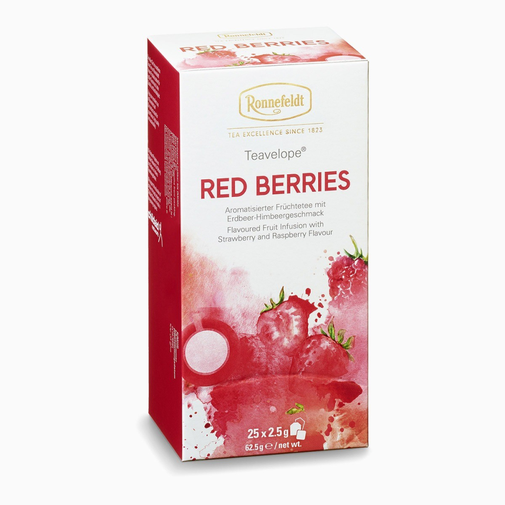 Ronnefeldt Teavelope Red Berries, 25 porcí