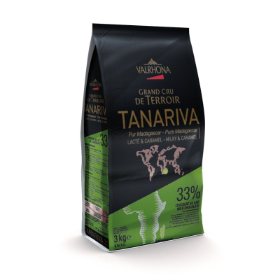 Valrhona Feves Tanariva Milk 33%