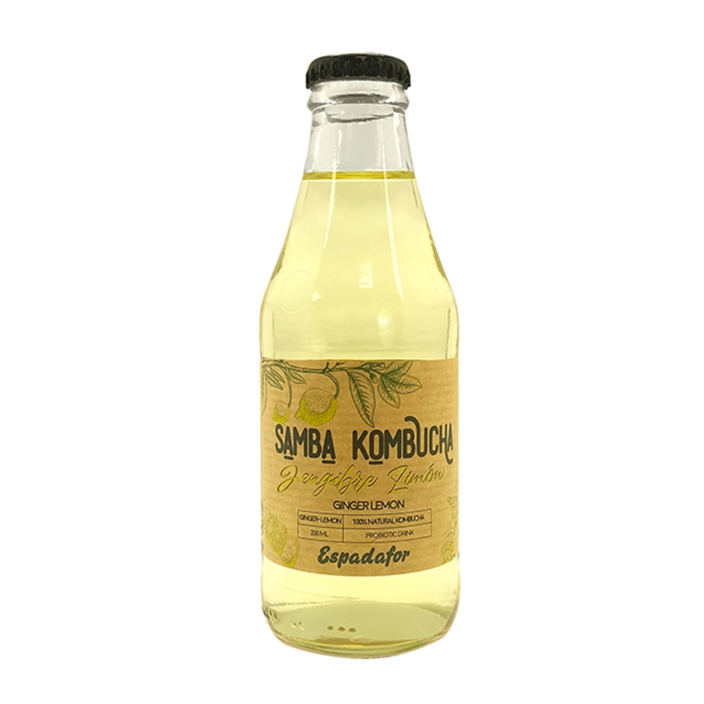 Samba Kombucha Ginger Lemon 0,2l