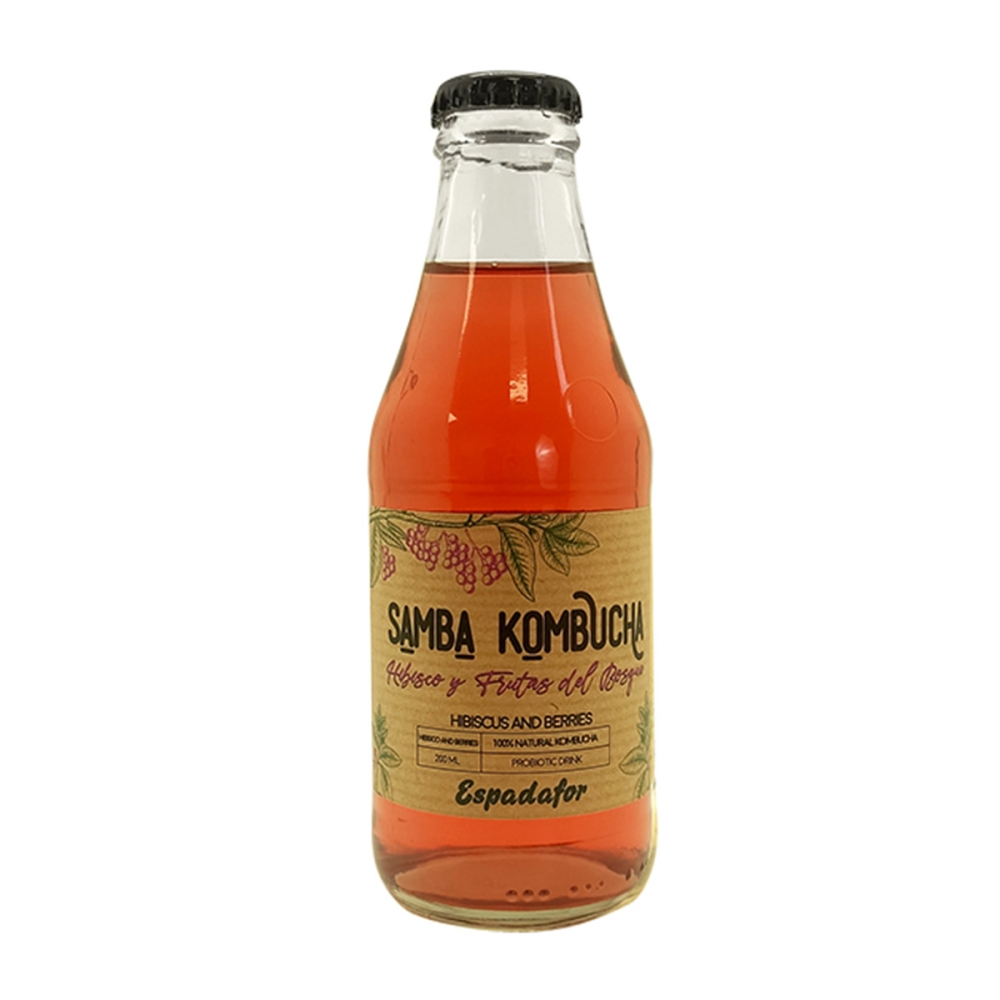 Samba Kombucha Hibiscus Rose 0,2l