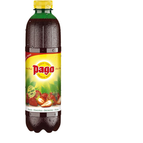 PAGO - Jahoda PET 1 l - balení 6 ks