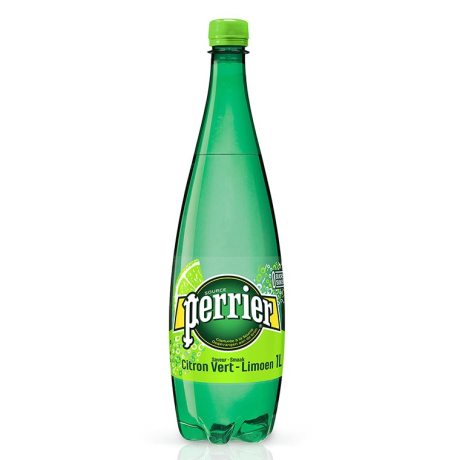 Perrier 1 l PET - Lime - balení 12 ks
